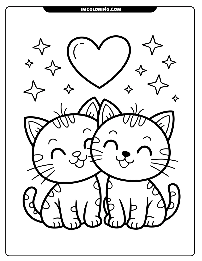 Cat Coloring Pages