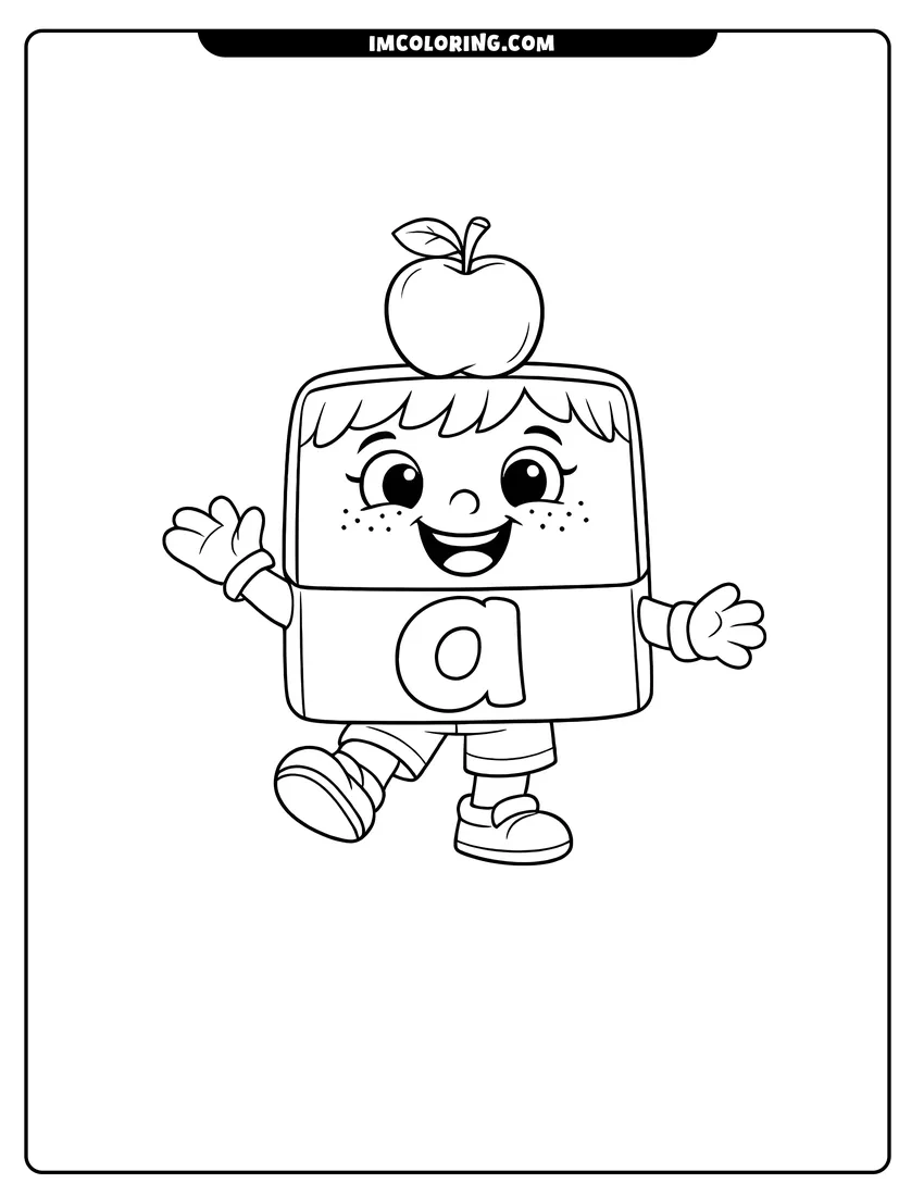 Alphablocks Coloring Pages