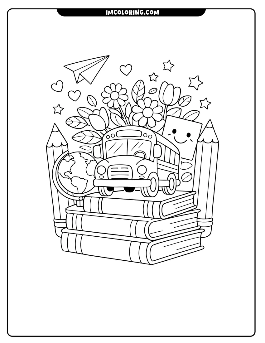 Back To School Coloring Pages
