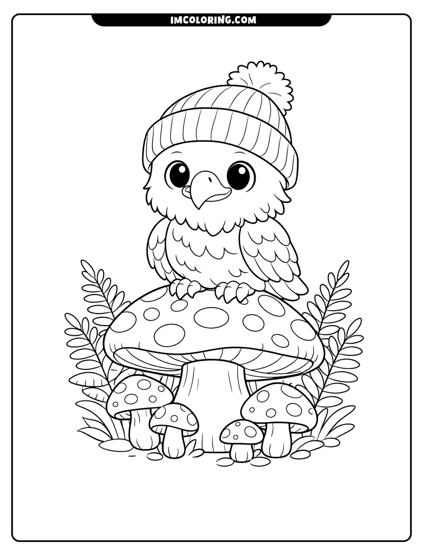 Bald Eagle Coloring Pages